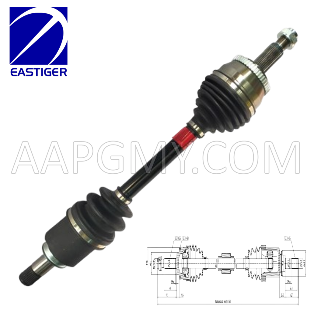 DRIVE SHAFT - PROTON X70 1.8