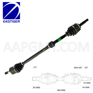 DRIVE SHAFT - PROTON EXORA BOLD 1.6