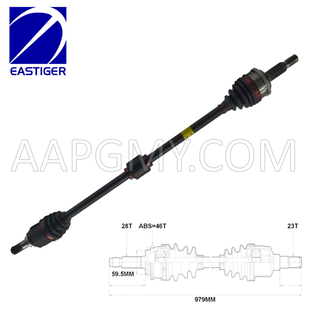 DRIVE SHAFT - PROTON PREVE 1.6